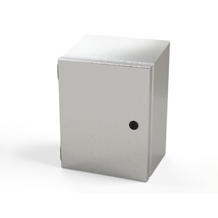 Saginaw Control & Engineering 1/4 Turn Latch Electrical Enclosures, 10 in H, 6 in D, 8 in W, NEMA 3R, 4, 4X, 12, 13 SCE-10086ELJSSST